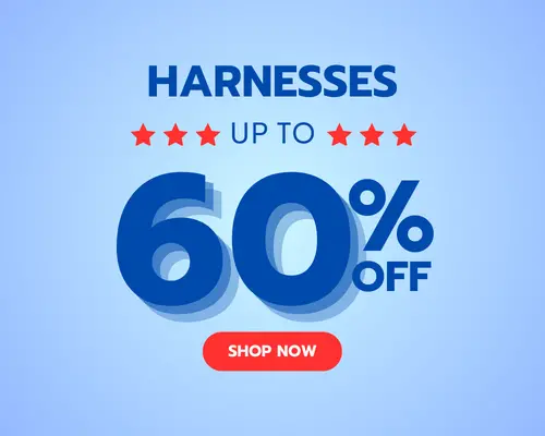 Harnesses up to 60% Off
